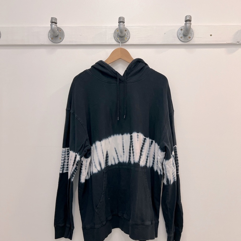 Men’s tie dye stripe original use hoodie xl